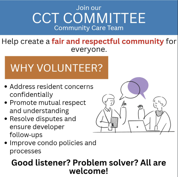CCT Committee organizational chart